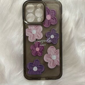 Purple Flower Phone Case